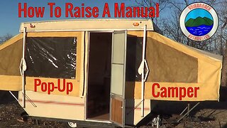 How To Raise A Manual (Universal Lift) Popup Camper