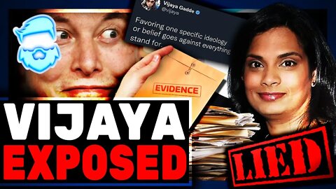 Elon Musk Just PROVED Vijaya Gadde Used Twitter For Election Interference & Much More! Time For Jail