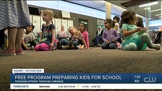 Free library program helps prepare children for their first time in the classroom
