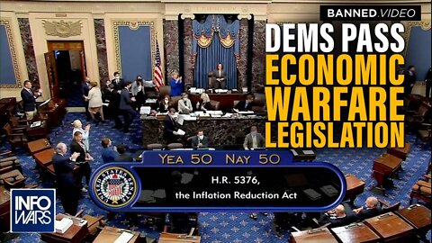 Economic Warfare Legislation Passed by Senate Dems