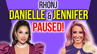 RHONJ Danielle & Jennifer Paused! #rhonj #bravotv #peacocktv