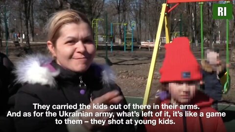 Mariupol Residents: Ukrainian Azov nazis are shooting civilians and shooting at children