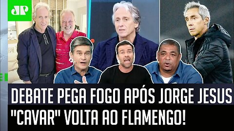 "O Jorge Jesus foi um CANALHA! E EU DUVIDO que o Flamengo..." Debate PEGA FOGO!