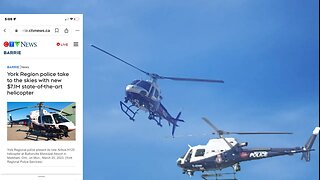 $7.1 million Police helicopter flyby