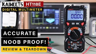 [BRAND NEW] Kaiweets HT118E Multimeter⭐Even Dumb People Can Use This!