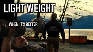 When is LIGHT WEIGHT BETTER for BODYBUILDING?