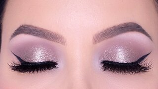 EASY Classic Glitter Eye Makeup Tutorial | Timeless Eye Look