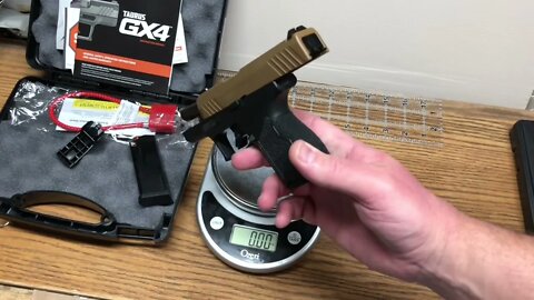 Taurus GX4 Black/Coyote Brown 9mm Luger Micro-Compact 11+1 striker fired auto unboxing & vital stats