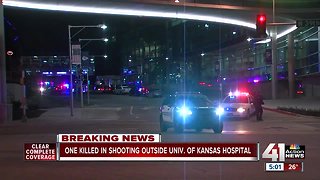 KCK police investigating deadly shooting outside University of Kansas Hospital
