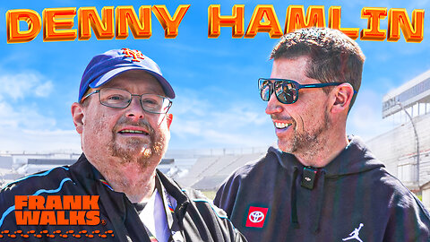 Denny Hamlin Walks with Frank on Nascar's Oldest Track | presented by BODYARMOR