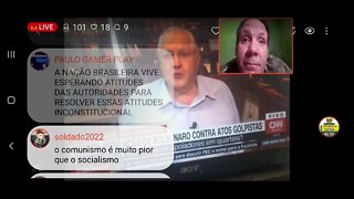 Ao vivo Querem obrigar Bolsonaro a tirar manifestante de frente aos quartéis