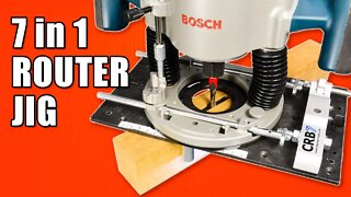 7 in 1 Router Jig / M.POWER CRB7 MK3 Router Base Review