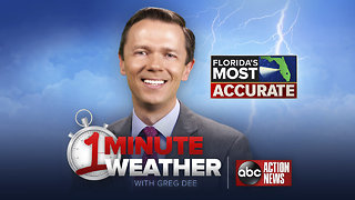 Florida's Most Accurate Forecast with Greg Dee on Tuesday, January 22, 2019