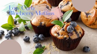 Keto Blueberry Muffins