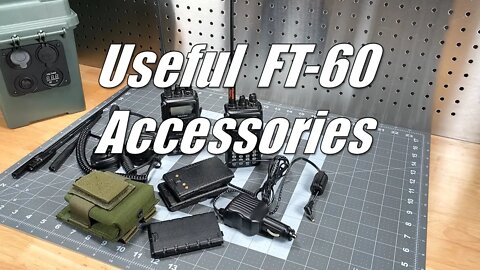Useful Yaesu FT-60 Accessories for EmComm