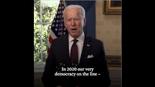 Biden Announces Election Fraud Executive Order By Using The Race Card