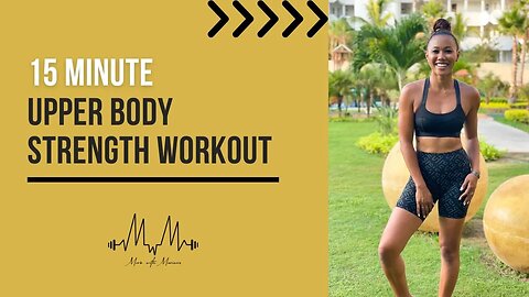 NEW!! 15-Min Upper Body Strength Workout! | Dumbbell Workout | Move with Maricris