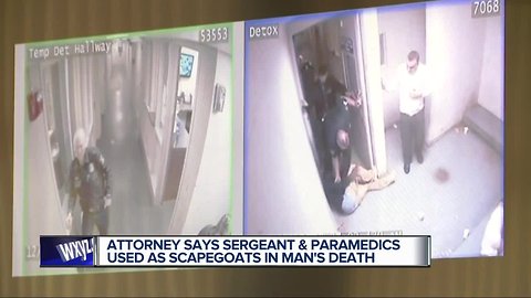 Attorneys says sergeant and paramedics being used as scapegoats in man's death