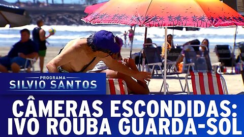 Ivo rouba Guarda-Sol (Umbrella Theft Prank) - Câmera Escondida