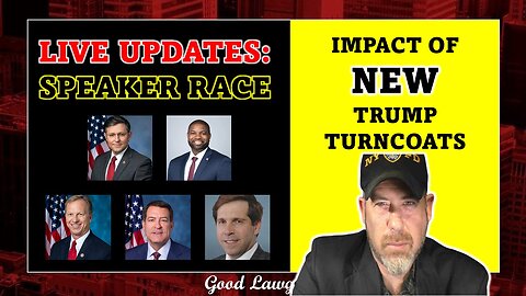 The Following Program: CRAZY Speaker Race; NEW Trump Turncoats