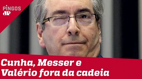 Coronavírus tira da cadeia Cunha, Messer e Valério