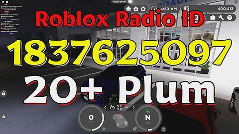 Plum Roblox Radio Codes/IDs