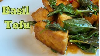 Tofu & Basil/豆腐炒九層塔