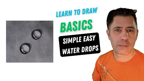 Draw these water drops fast!