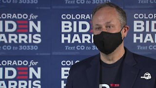 Full interview with Doug Emhoff as he campaigns for Biden-Harris in Colorado