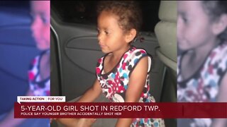 5-year-old girl shot in Redford Twp.