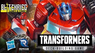 Transformers Deck Building Game Unboxing