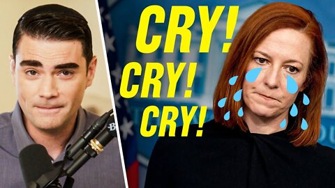 Shapiro REACTS to Psaki CRYING Over LGBTQ Treatment