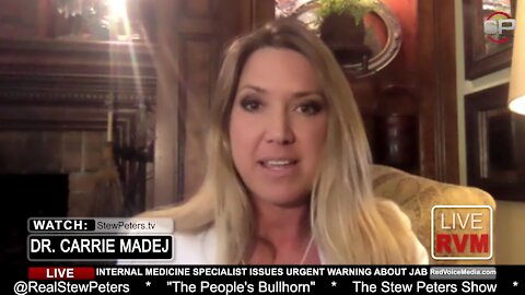 DR. CARRIE MADEJ /THE PURPOSE OF VACCINES IS NOT HEALTH AND WELLBEING PEOPLE, BUT FOR SOMETHING ELSE