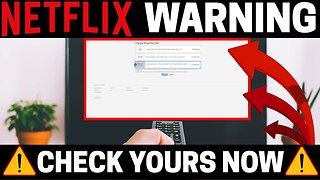 NETFLIX WARNING! CHECK YOURS RIGHT NOW!! 2022 UPDATE!