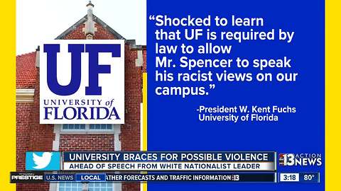 Florida university bracing for possible violence