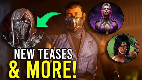 Mortal Kombat 1: Sub-Zero Identity REVEALED! Sindel & Jade Teased! Krypt NOT Returning & More News!
