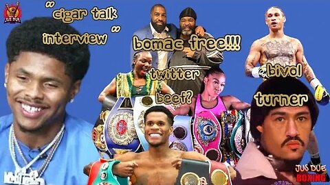 SHAKUR STEVENSON CIGAR TALK INTERVIEW | BIVOL WIFE POST DISTURBING PHOTO | BOMAC FREE MAN FINALLY❗