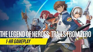 The Legend of Heroes: Trails from Zero - 1 Hour Gameplay - Nintendo Switch
