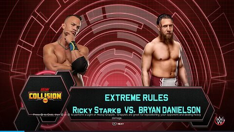 AEW Collision Ricky Starks vs Bryan Danielson in a Texas Deathmatch