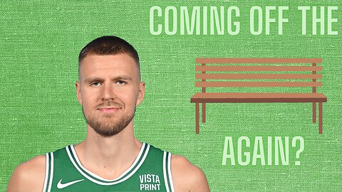 Kristaps Porzingis to come off the bench again in Game 2 of the NBA Finals?