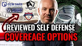 Defense Attorney Reviews Self Defense Coverage + Insurance Options USCCA Law Shield CCW Safe AoR