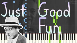 Duke Ellington - Just Good Fun 1939 (Solo Classic Jazz / Harlem Stride Piano) [By: @BlueBlackJazz]