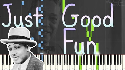 Duke Ellington - Just Good Fun 1939 (Solo Classic Jazz / Harlem Stride Piano) [By: @BlueBlackJazz]