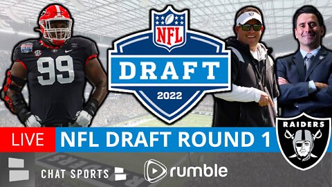 Raiders NFL Draft 2022 Live Round 1 Coverage From Las Vegas