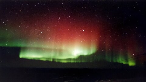 Northern and Southern Lights Visible