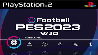 NOVO PES 2023 (PS2) BRASILEIRÃO E EUROPEU 100% ATUALIZADO DOWNLOAD ISO GRÁTIS