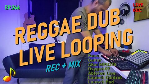 Live Looping em Homestudio EP.246 - Criando música na hora! #homestudio #livelooping #fingerdrumming