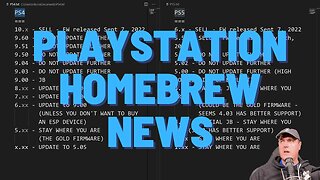 #PlayStation Homebrew News (PS5 7.40, Windows 10 on PS4 & more)