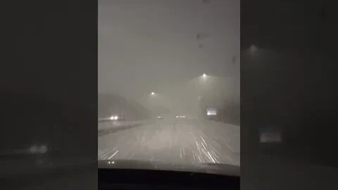 Akron I77 Snowstorm Looks Like Chronicles of Narnia
