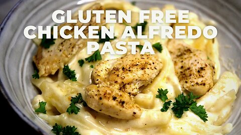 Gluten Free Chicken Alfredo Pasta